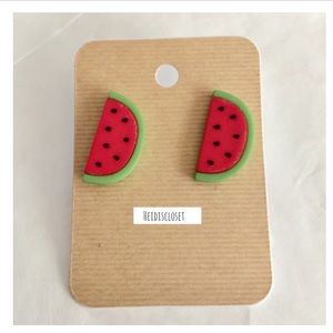 Watermelon Earrings. New!